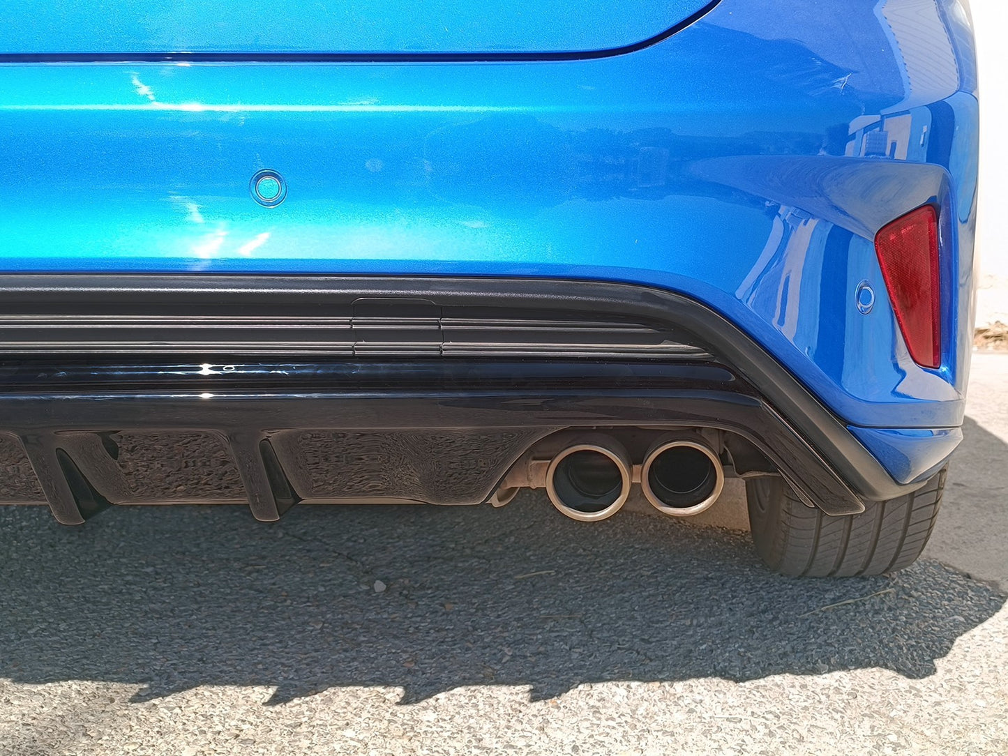 Diffuser Motordrome Design pentru bara spate ST-Line a Ford Focus Mk4 (2018-2022)