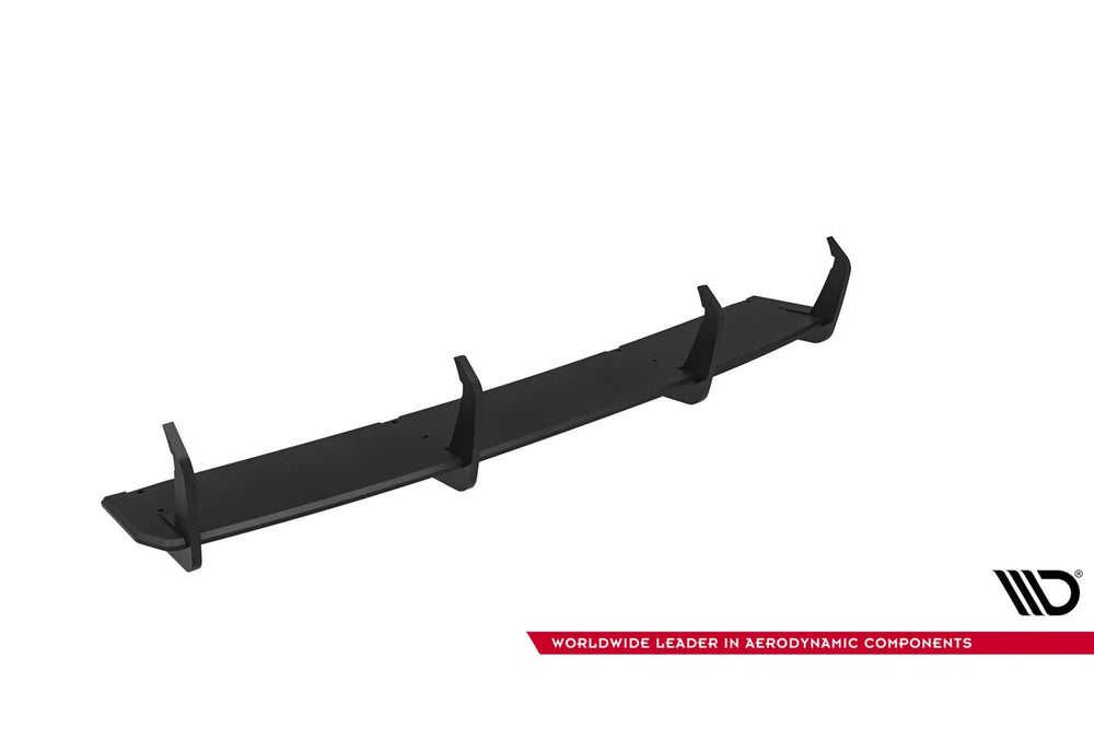 Maxton Design Street Pro diffuser pentru bara spate Hyundai Elantra N (2020-2023), negru mat
