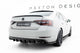 Maxton Design Rear Diffuser for Skoda Superb Liftback, station wagon (2015-2019), gloss black