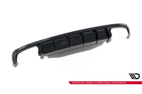 Maxton Design Rear Diffuser for Skoda Superb Liftback, station wagon (2015-2019), gloss black