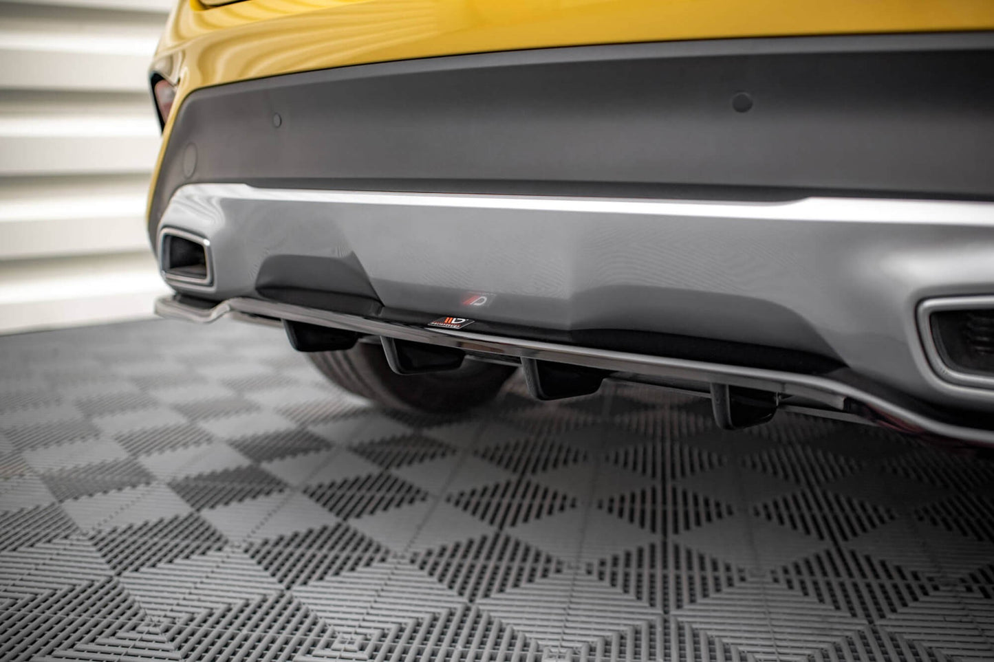 Insert difuzor bară spate Maxton Design pentru Kia Xceed (2019+), culoare carbon