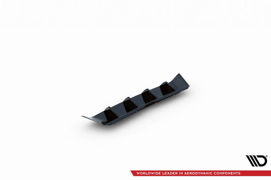 Maxton Design insert difuser bara spate pentru Skoda Kamiq (dupa 2019), lac negru