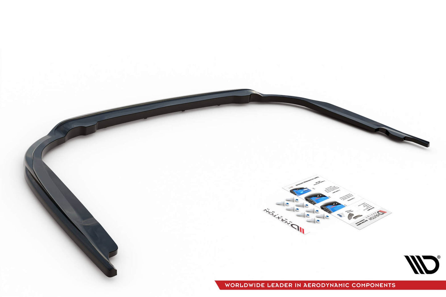 Maxton Design inserție difuzor bară spate pentru Toyota Avensis (2015-2018), culoare carbon