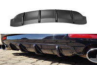 Insert difuser bara spate Maxton Design pentru VW Scirocco 2014-2017, culoare fibra de carbon