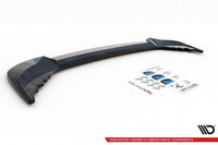 Maxton Design insert difuser spate Sportline pentru Skoda Karoq (dupa 2017), negru lac