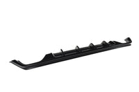 Insertie difuser spate Maxton Design pentru bara spate ST-Line a Ford Focus hatchback (2018-), negru lucios