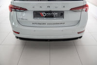 Aditiv Maxton Design pentru bara spate standard a Skoda Octavia (dupa 2019), negru mat
