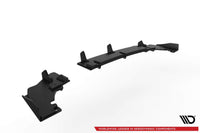 Maxton Design insert „Racing type” pentru bara spate a Ford Fiesta ST (dupa 2018), mat negru