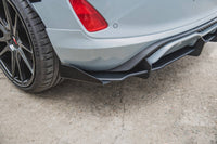 Maxton Design insert „Racing type” pentru bara spate a Ford Fiesta ST (dupa 2018), mat negru