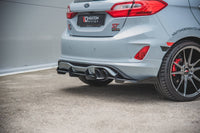 Maxton Design insert „Racing type” pentru bara spate a Ford Fiesta ST (dupa 2018), mat negru