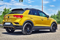 Insert difuser bara spate Maxton Design Street Pro pentru VW T-Roc (dupa 2017), negru mat
