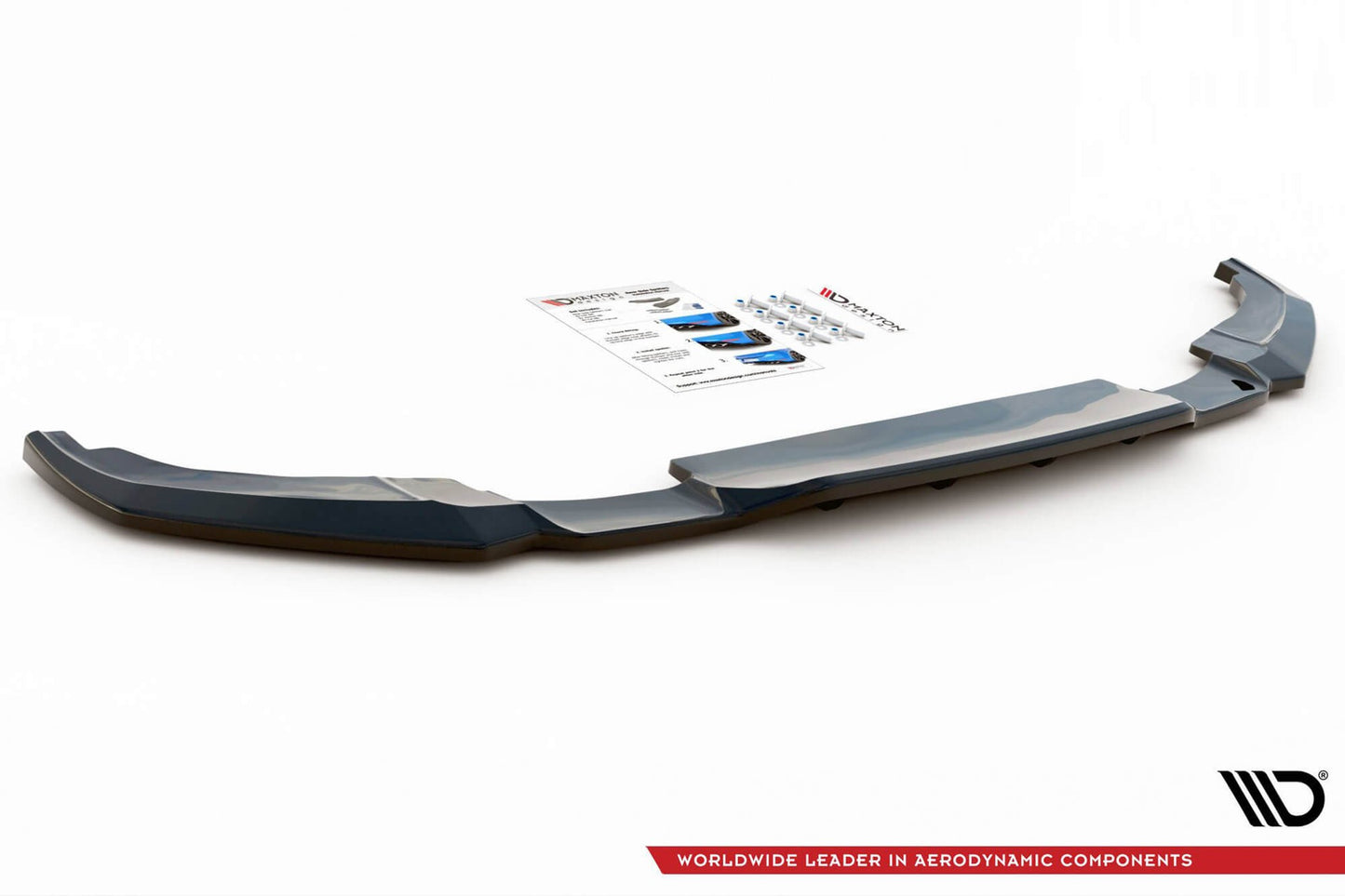 Maxton Design extensie bara spate cu nervuri verticale pentru Peugeot 2008 dupa 2019, culoare carbon