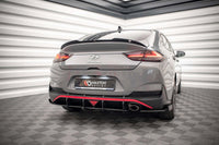 Difuser Maxton Design Street Pro pentru Hyundai i30 Fastback N-Line (2020-), negru mat
