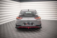Difuser Maxton Design Street Pro pentru Hyundai i30 Fastback N-Line (2020-), negru mat