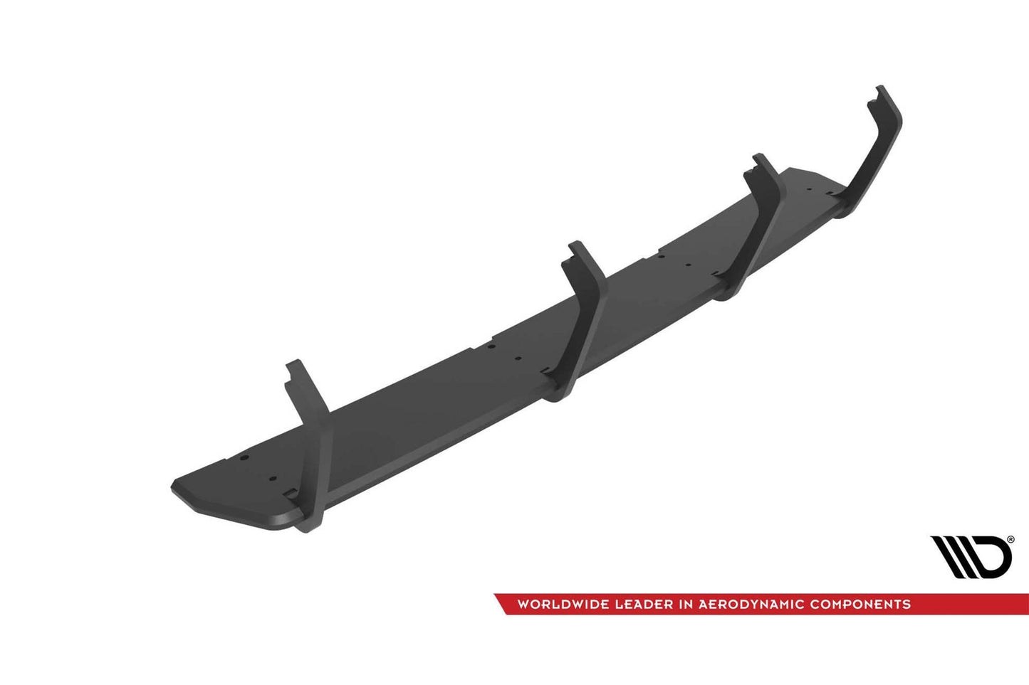 Difuser Maxton Design Street Pro, inserție pentru Hyundai Veloster N (2018-2022), negru mat