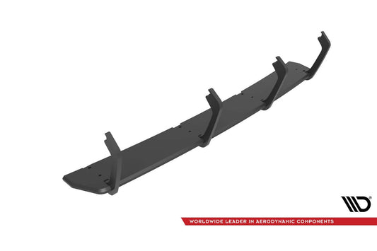 Difuser Maxton Design Street Pro, inserție pentru Hyundai Veloster N (2018-2022), negru mat