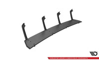 Difuser Maxton Design Street Pro, inserție pentru Hyundai Veloster N (2018-2022), negru mat
