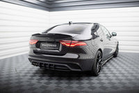 Maxton Design spoiler portbagaj pentru Jaguar XE X760 (dupa 2019), lac negru