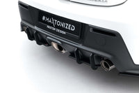 Insert difuzor Maxton Design Street Pro pentru Toyota GR Corolla 2022-2024, negru mat