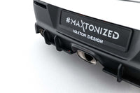 Insert difuzor Maxton Design Street Pro pentru Toyota GR Corolla 2022-2024, negru mat