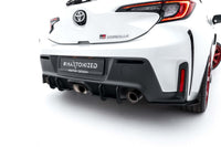 Insert difuzor Maxton Design Street Pro pentru Toyota GR Corolla 2022-2024, negru mat