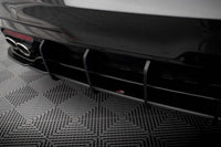 Maxton Design versiune 1 difuzor insert pentru Kia Stinger GT-Line (2017-2023), negru mat
