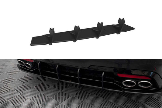 Maxton Design versiune 1 insert difuser pentru Kia Stinger GT-Line (2017-2023), negru mat