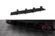 Maxton Design versiune 1 difuzor insert pentru Kia Stinger GT-Line (2017-2023), negru mat