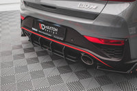 Diffuser Maxton Design Street Pro pentru Hyundai i30 hatchback N-Line (2020-), negru mat