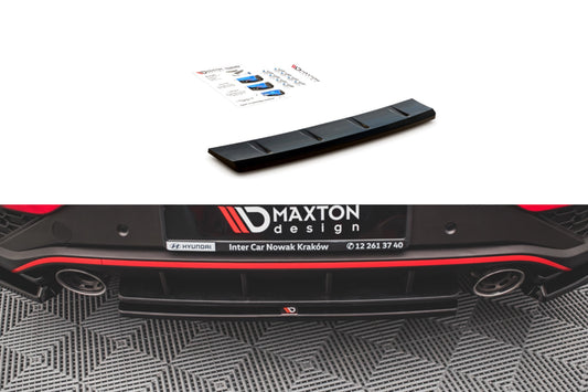 Difuser Maxton Design pentru Hyundai i30 hatchback N-Line (2020-), negru mat
