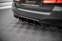 Maxton Design insertii diffuser pentru BMW M5 F90 (2017-2020), negru mat