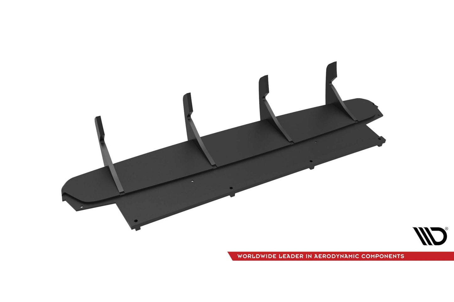 Inserție diffuser Maxton Design pentru Ford Focus Estate ST (2018-), negru mat