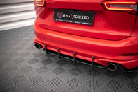 Inserție diffuser Maxton Design pentru Ford Focus Estate ST (2018-), negru mat