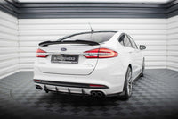 Insertie difuser Maxton Design pentru Ford Mondeo Sport (2019-2022), Fusion Sport (2019-2020), negru mat