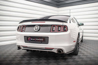 Insertie difuser Maxton Design pentru Ford Mustang Mk5 (2009-2014), culoare fibra de carbon