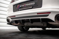 Insertie difuser Maxton Design pentru Ford Mustang Mk5 (2009-2014), culoare fibra de carbon