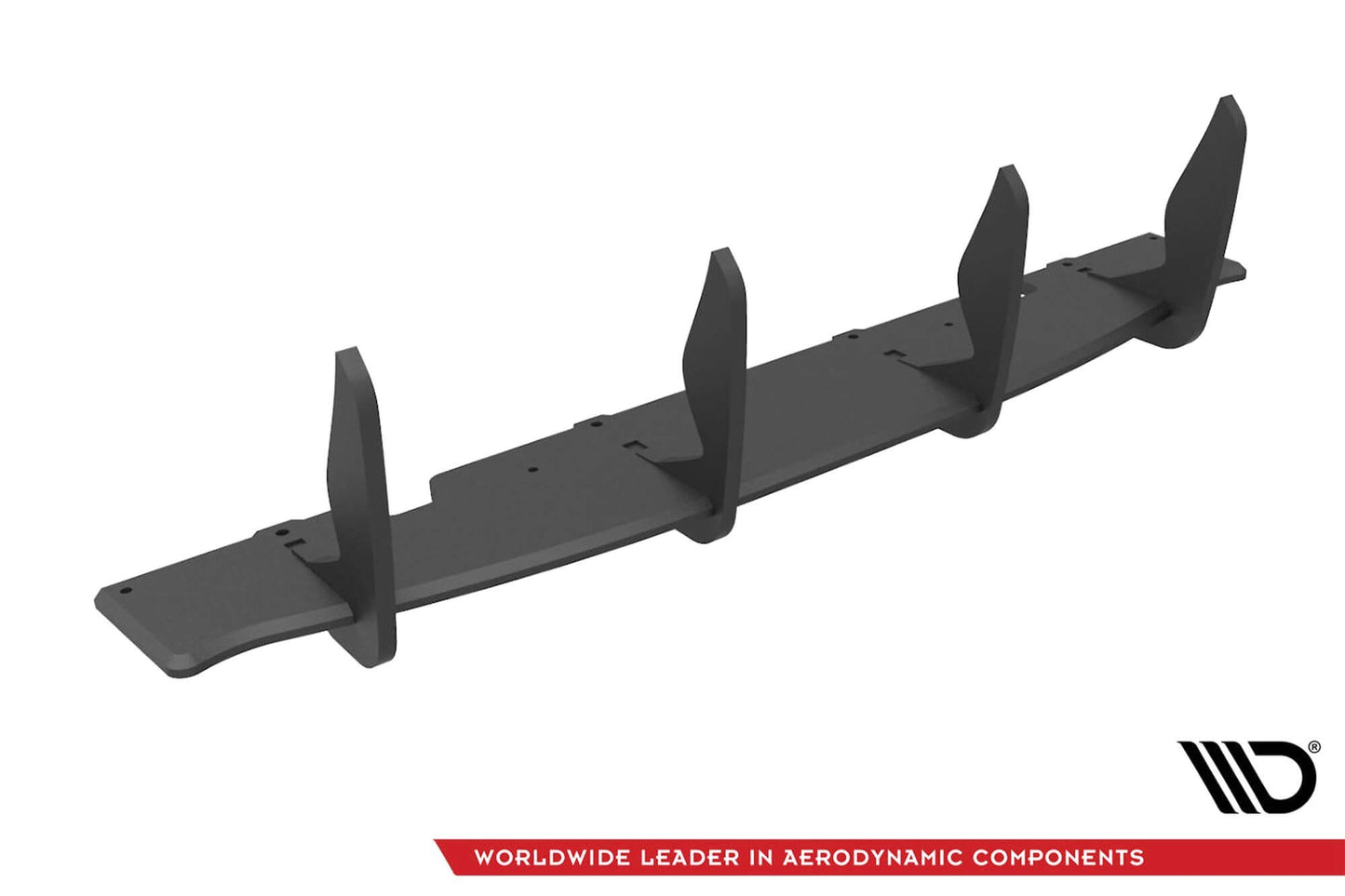 Maxton Design insert difuser pentru Infiniti Q60 S (dupa 2017), negru mat