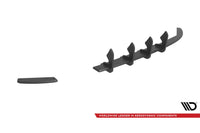 Inserție difuser Maxton Design pentru Jaguar XF R-Sport (2015-2020), negru mat