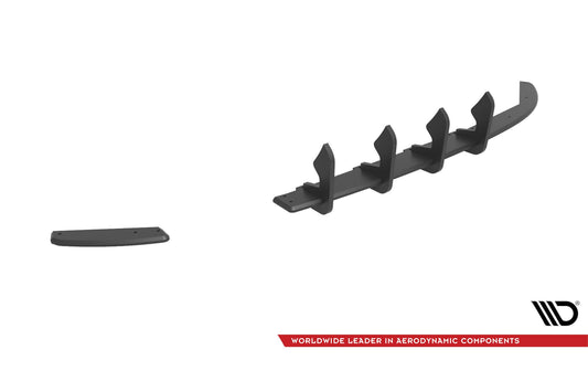 Inserție difuser Maxton Design pentru Jaguar XF R-Sport (2015-2020), negru mat