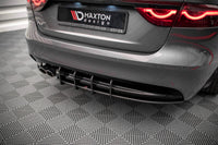 Inserție difuser Maxton Design pentru Jaguar XF R-Sport (2015-2020), negru mat