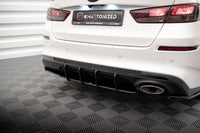 Maxton Design inserție difuzor pentru Kia Optima Mk4 (2018-2020), negru mat