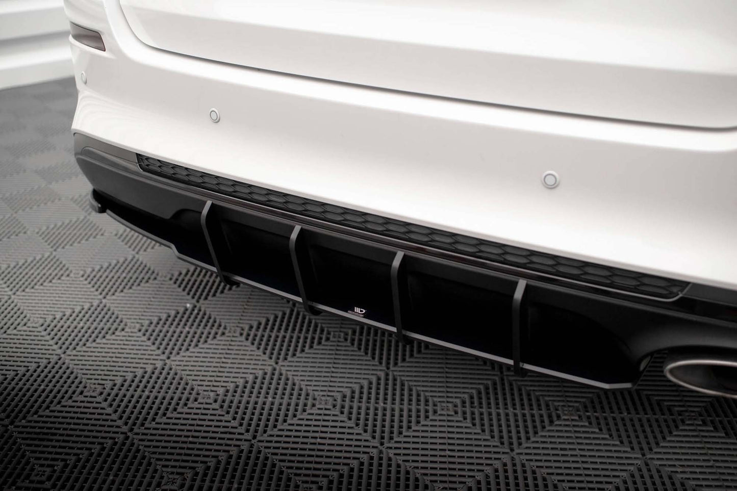 Maxton Design inserție difuzor pentru Kia Optima Mk4 (2018-2020), negru mat