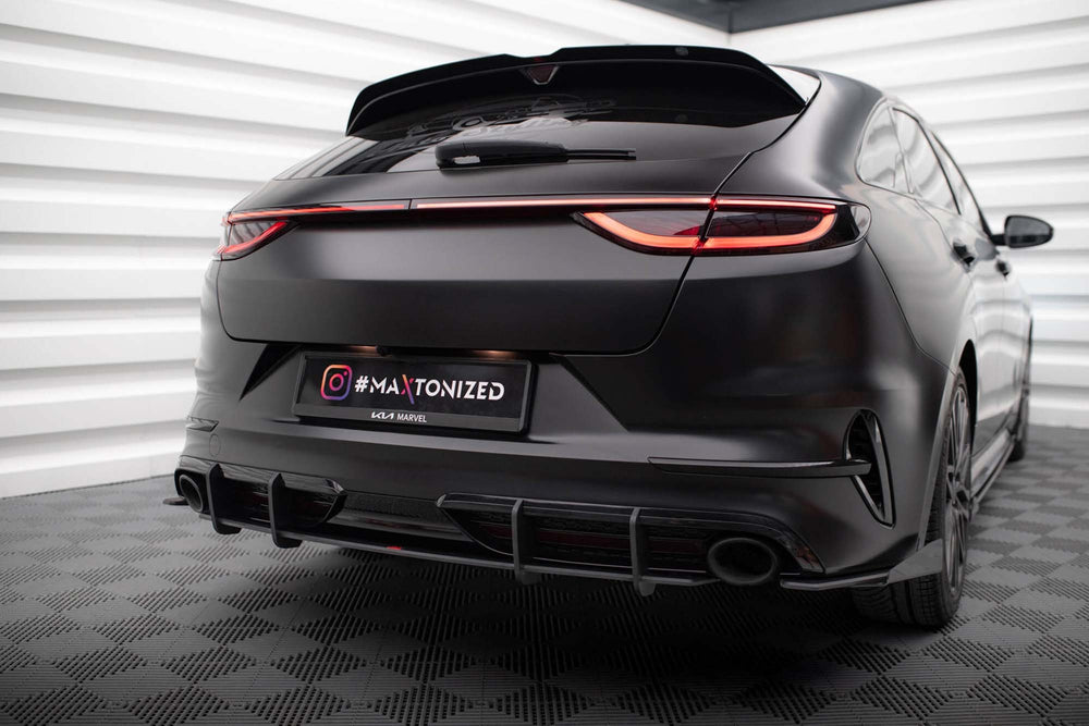 Inserție difuser Maxton Design pentru Kia Pro Ceed GT (2022-), negru mat