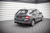 Maxton Design difuzor spate pentru Skoda Fabia Combi (după 2019), negru mat