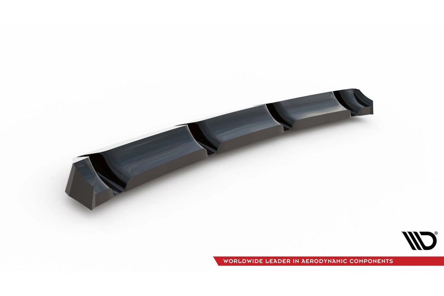 Extensii bara spate Maxton Design pentru Hyundai Veloster N (2018-2022), negru lac