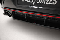Extensii bara spate Maxton Design pentru Hyundai Veloster N (2018-2022), negru lac