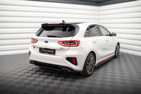 Extensie bara spate Maxton Design pentru Kia Ceed GT (2018-2022), negru lac