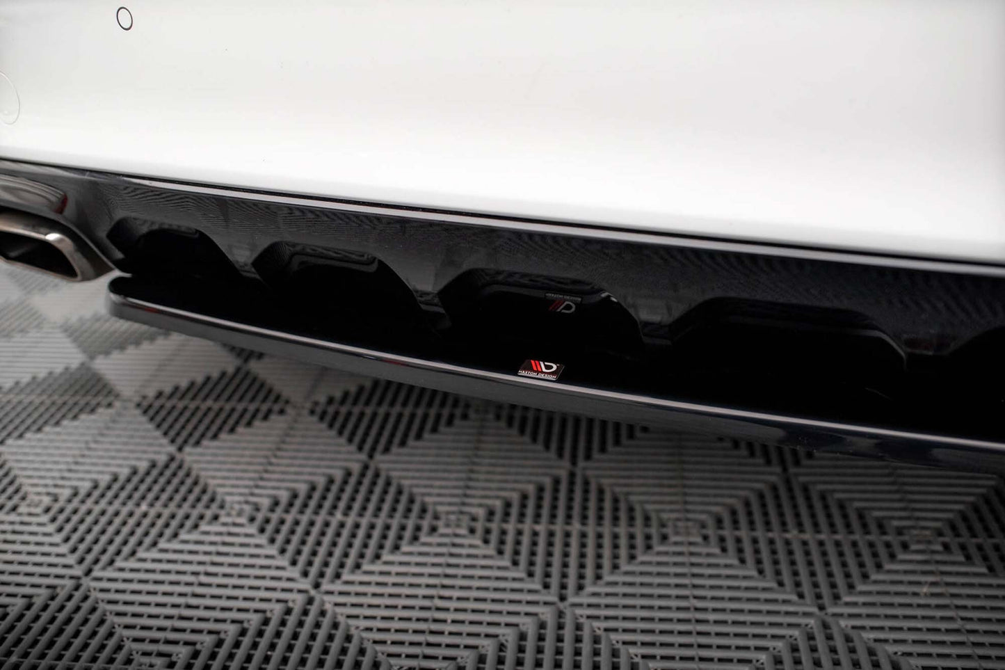 Extensie bara spate Maxton Design pentru Kia Ceed GT (2018-2022), negru lac