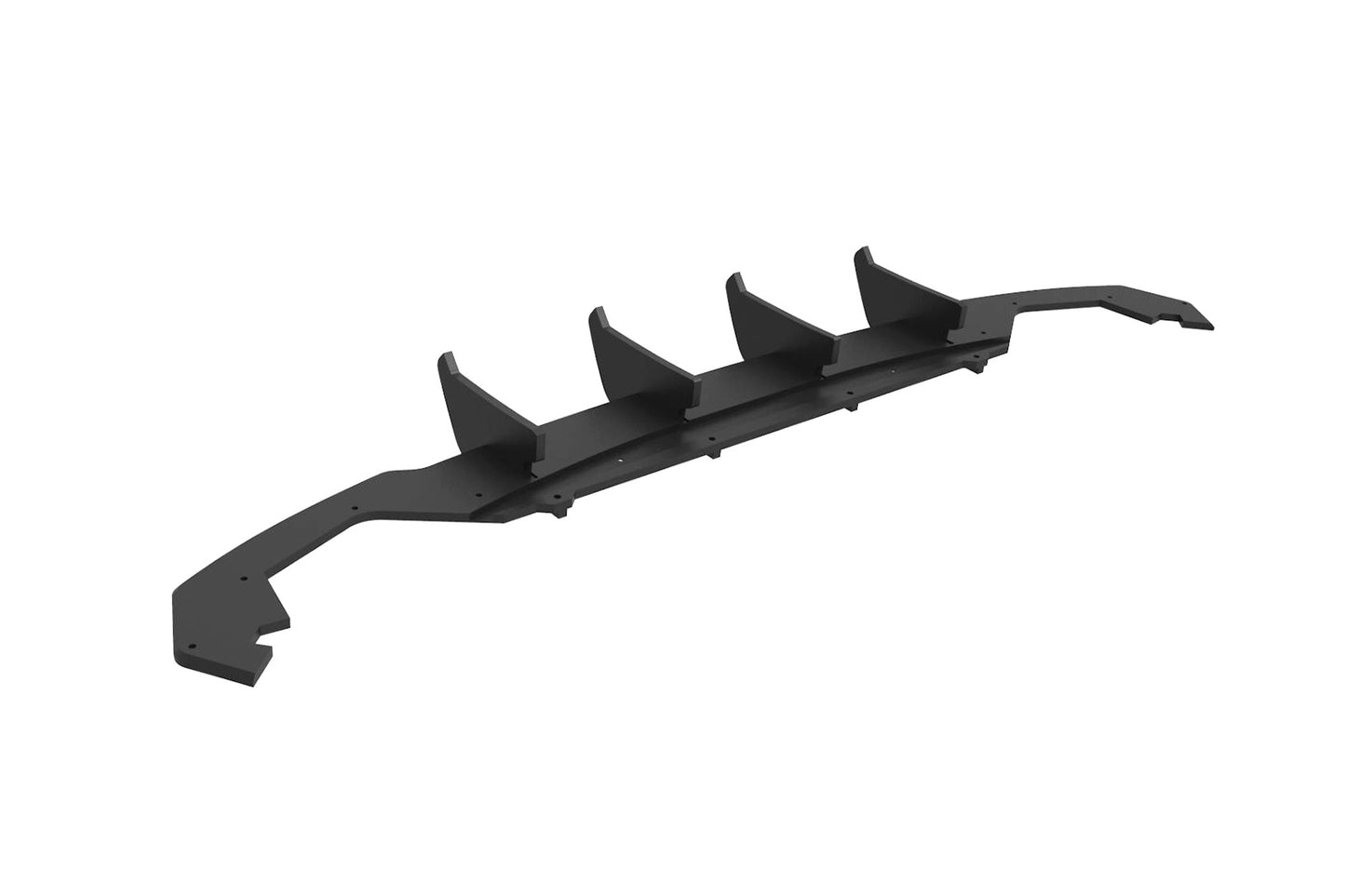Extensie bara spate Maxton Design Street Pro pentru Skoda Octavia (dupa 2019), negru mat