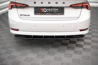 Extensie bara spate Maxton Design Street Pro pentru Skoda Octavia (dupa 2019), negru mat